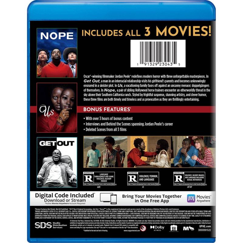 Jordan Peele Nope - US - Get out Movie Collection (Blu-ray), 3 of 4