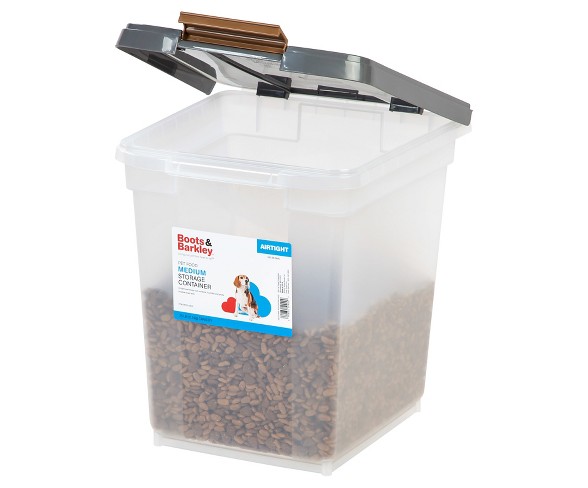 Buy Cat or Dog Food Medium Storage Container 25 lb Boots