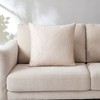 Chuks Collins x Lush Decor Kinoko Decorative Pillow Cover 20X20 - French Oak - 2 of 4