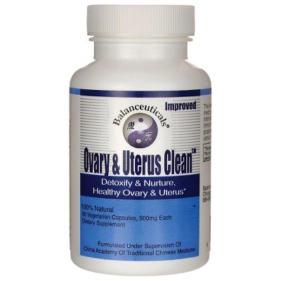 Balanceuticals Ovary & Uterus Clean 500 mg 60 Veg Capsules.