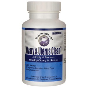 Balanceuticals Ovary & Uterus Clean 500 mg 60 Veg Capsules - 1 of 1