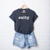 Simply Sage Market Women's Salty Short Sleeve Graphic Tee - 2 of 2