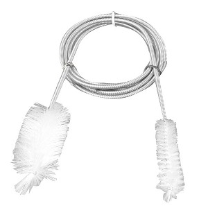 Unique Bargains Aquarium Metal Flexible Water Filter Pipe Air Tube Hose Cleaning Brush 65 inches - 1 of 3
