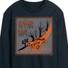 Men's Hot Wheels Halloween Long Sleeve Graphic T-Shirt - Navy - Large - 2 of 4