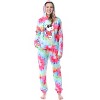 Peanuts Snoopy Joe Cool Tie Dye Womens' Pajama Cropped Hooded Jogger Set Multicolored - image 4 of 4