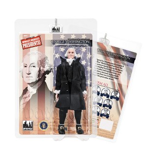 US Presidents 8 Inch Action Figures Series: George Washington [Black Suit] - 1 of 3