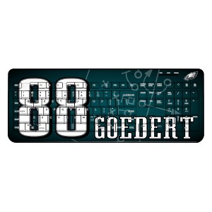 NFL Philadelphia Eagles Players Game Tactic Wireless USB Keyboard - 1 of 4