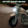 Acekool 6V Kids Bubble Motorcycle Ride-On Toy with Music, LED Light & Pedal Control - 4 of 4