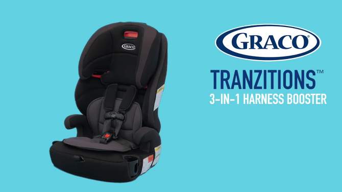 Graco Tranzitions 3-in-1 Harness Booster Car Seat, 6 of 12, play video
