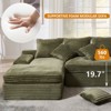 Dolonm Single Recliner Sofa: 300lb Capacity, Chenille Fabric, Ergonomic Design for Living Room/Study -6 Color - 4 of 4