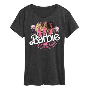 Women's - Barbie - Malibu California Short Sleeve Graphic T-Shirt - 1 of 4