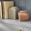 Modern Brown Ceramic Vase - Threshold™ designed with Studio McGee - image 2 of 4