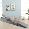 Infans 5PCS Climb and Crawl Playset with Ball Pit for Kids Zippers for Playroom - 4 of 4