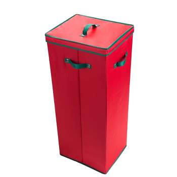 70qt Large Latching Tint Storage Box Red - Brightroom™