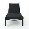 PAGED Patio Chaise Lounge Modern Aluminum Frame Recliner with Mesh Adjustable Lounge Chair for Garden, Poolside - 3 of 4