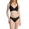 Skarlett Blue Women's Goddess Lace Trim Thong 371213 - 4 of 4