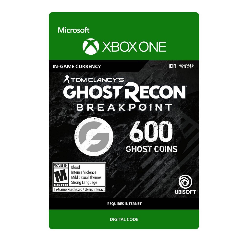 Photos - Game Tom Clancy's: Ghost Recon Breakpoint: 600 Ghost Coins - Xbox One (Digital)