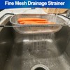 5 Star Super Deals Stainless Steel Colander Expandable Strainer Fine Mesh Basket - 6 Quart with Handles for Kitchen Sink - 4 of 4