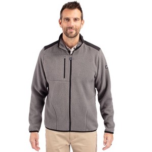 Cutter & Buck Cascade Eco Mens Fleece Jacket - 1 of 2