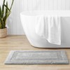Tommy Bahama Long Branch 100% Cotton Tufted - Bath Rug  Grey- 21X34 - 3 of 4