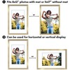 Americanflat 2 Pack of Picture Frames with Mat - Plexiglass Cover - 4 of 4