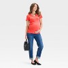 Short Sleeve V-Neck Maternity T-Shirt - Isabel Maternity by Ingrid & Isabel™ - 3 of 3