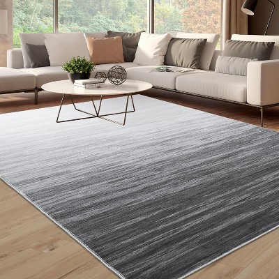 Hallway Runner Rug Washable Soft Modern Area Rugs for Bedroom Living Room Kitchen Non Slip Floor Runner for Indoor Home Decor Stain