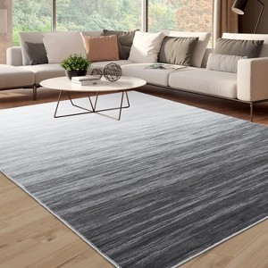 Hallway Runner Rug Washable Soft Modern Area Rugs for Bedroom Living Room Kitchen Non Slip Floor Runner for Indoor Home Decor Stain - 1 of 4
