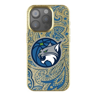 Keyscaper WNBA Paisley Gold Bling Cell Phone Case for Apple iPhone