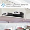 Infans 2PCS Kids Carry On Luggage Set 16" Panda Rolling Suitcase w/ 12" Backpack Travel - 4 of 4