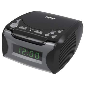 Naxa® Digital Alarm Clock Radio and CD Player