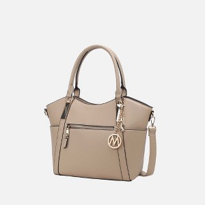 MKF Collection Janise Solid Vegan Leather Tote Bag Purse by Mia K - 1 of 4