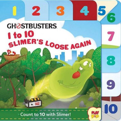 Ghostbusters: 1 to 10 Slimer's Loose Again - (Playpop) by  Kate B Jerome (Board Book)