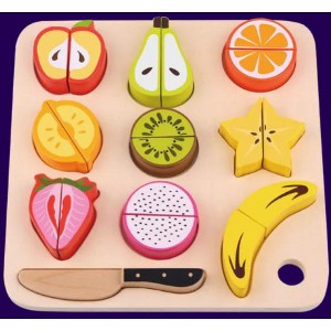 Toysters Chunky Fruit Play-Set Pretend Play Kitchen Toy Playset For Girls & Boys - 1 of 1