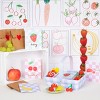 Meri Meri Fruit Basket Kids Valentine's Cards & Erasers Set (Pack of 12) - 2 of 4