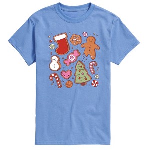 Men's - Instant Message - Kawaii Christmas Treats Short Sleeve Graphic T-Shirt - 1 of 4