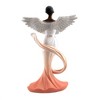 Positive Image 11.75 In Angel With Orange Sash Prayer Wings Religious Figurines - 2 of 3