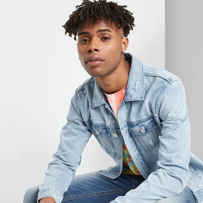 target mens jean jacket