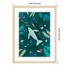 Amanti Art Swimming with a Whale by Bea Muller Wood Framed Wall Art Print - 4 of 4