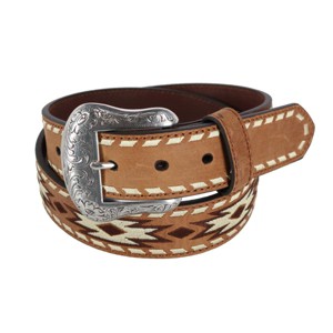 Ariat Men's Embroidered Aztec Print Belt - 1 of 2