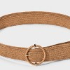 AV Stretch Straw Belt - Ava & Viv™ Tan - 3 of 3