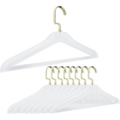 Heavy Duty Coat Hangers Clear