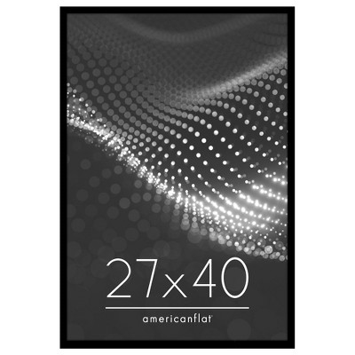 Americanflat Poster Frame - Perfect for Photos and Artwork - Black