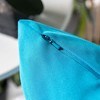 DSVIMOY Support Pillow Amazon Rainforest Water Resistant Fabric for Outdoor and Indoor Use, Blue, 17"*17"*10" - 3 of 4
