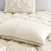 NicBex 7-Piece Gorgeous Bedding Comforter Sets, Solid Color Bedding Set with Tuffed Design and Embroidery Details, Machine Washable - 2 of 4