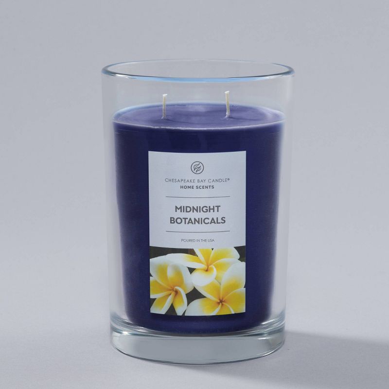 19oz 2 Wick Jar Midnight Botanicals Candle Blue - Home Scents, 6 of 7