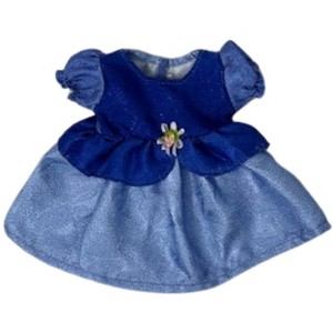 Doll Clothes Superstore Blue Princess Dress Fits 15-16 Inch Cabbage Patch Kid Dolls - 1 of 4