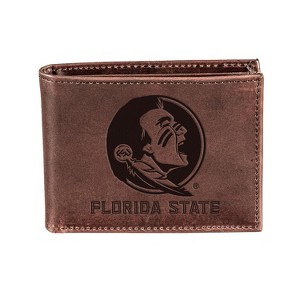 Evergreen Florida State University Crazy Horse Collection Bi-Fold Wallet - 1 of 1