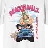 Dragon Ball Z Jeep Ride Crew Neck Short Sleeve Men's White T-shirt - 2 of 3