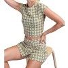 Women's Gabby Geometric Skort Set - GLAM - 2 of 3